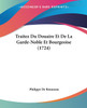 Traitez Du Douaire Et De La Garde-Noble Et Bourgeoise (1724)