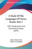 A Study Of The Languages Of Torres Straits, Part 1