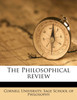 The Philosophical revie, Volume 28