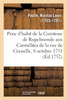 Discours sur la prise d'habit de Madame la Comtesse de Rupelmonde