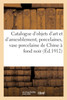 Catalogue d'objets d'art et d'ameublement, porcelaines, vase en ancienne porcelaine de Chine