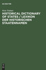Historical Dictionary of States / Lexikon der historischen Staatennamen
