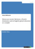 Moroccan society. Between a French dominance and an English spread education as a sample