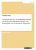 The Implications of Scottish Independence on the Scottish Electricity Market and Renewables (An Econometric Approach)