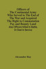 Officers Of The Continental Army Who Served To The End Of The War And Acquired The Right To Commutation Pay And Bounty Land