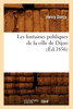 Les fontaines publiques de la ville de Dijon (Éd.1856)