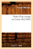 Notes d'un voyage en Corse (Éd.1840)