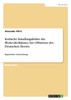 Kritische Handlungsfelder der Work-Life-Balance bei Offizieren des Deutschen Heeres