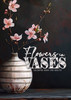 Flowers in Vases Coloring Book for Adults