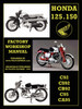 HONDA MOTORCYCLES WORKSHOP MANUAL 125-150 TWINS 1959-1966