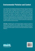 Environmental Pollution and Control