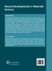 Recent Developments in Materials Science