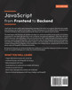 JavaScript from Frontend to Backend