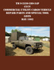 TM 9-2320-289-34P CUCV Commercial Utility Cargo Vehicle Repair Parts and Special Tool Lists May 1992