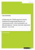 Förderung der Textkompetenz durch Differenzierungsmöglichkeiten im Lateinunterricht. Unterrichtsreihe zur Metamorphose "Latona und die Lykischen Bauern" von Ovid