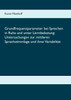 Grundfrequenzparameter bei Sprechen in Ruhe und unter Lärmbelastung
