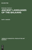 Ancient Languages of the Balkans, Part 2, Indices