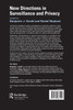 New Directions in Surveillance and Privacy