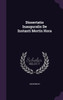 Dissertatio Inauguralis De Instanti Mortis Hora