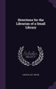 Directions for the Librarian of a Small Library