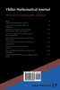 Tbilisi Mathematical Journal. Volume 1 (2008)