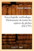 Encyclopédie méthodique. Dictionnaire de toutes les espèces de pêches (Éd.1795)