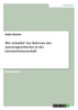 Wer schreibt? Zur Relevanz des Autorengeschlechts in der Literaturwissenschaft