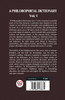 A PHILOSOPHICAL DICTIONARY Vol.-I
