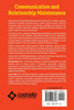 Communication and Relationship Maintenance