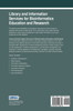 Library and Information Services for Bioinformatics Education and Research