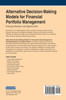 Alternative Decision-Making Models for Financial Portfolio Management