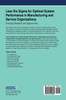 Lean Six Sigma for Optimal System Performance in Manufacturing and Service Organizations