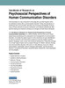 Handbook of Research on Psychosocial Perspectives of Human Communication Disorders