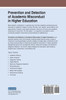 Prevention and Detection of Academic Misconduct in Higher Education