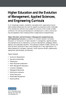Higher Education and the Evolution of Management, Applied Sciences, and Engineering Curricula
