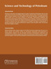 Science and Technology of Petroleum