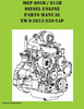 MEP 805B / 815B Diesel Engine Repair Parts Manual TM 9-2815-259-24P