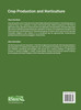 Crop Production and Horticulture