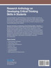 Research Anthology on Developing Critical Thinking Skills in Students, VOL 3
