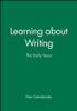 Learning about Writing
