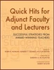 Quick Hits for Adjunct Faculty and Lecturers