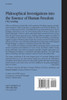 Philosophical Investigations into the Essence of Human Freedom