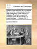 Letters of the late Rev. Mr. Laurence Sterne, to his most intimate friends. With a fragment in the manner of Rabelais. To which are prefix'd, memoirs of his life and family. In three volumes. ...  Volume 2 of 3