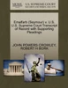 Emalfarb (Seymour) v. U.S. U.S. Supreme Court Transcript of Record with Supporting Pleadings