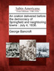 An oration delivered before the democracy of Springfield and neighboring towns