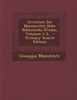 Inventari Dei Manoscritti Delle Biblioteche D'italia, Volumes 1-3...