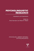 Psycholinguistic Research (PLE