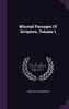 Misread Passages Of Scripture, Volume 1