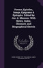 Poems, Epistles, Songs, Epigrams & Epitaphs. Edited by Jas. A. Manson. With Notes, Index, Glossary, and Biographical Sketch