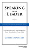 Speaking As a Leader